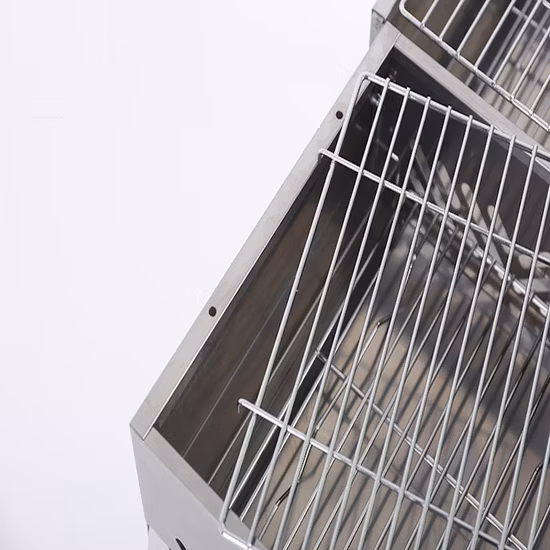 Étagère de refroidissement pour gâteau en treillis métallique en acier inoxydable et grille de four à rôtir